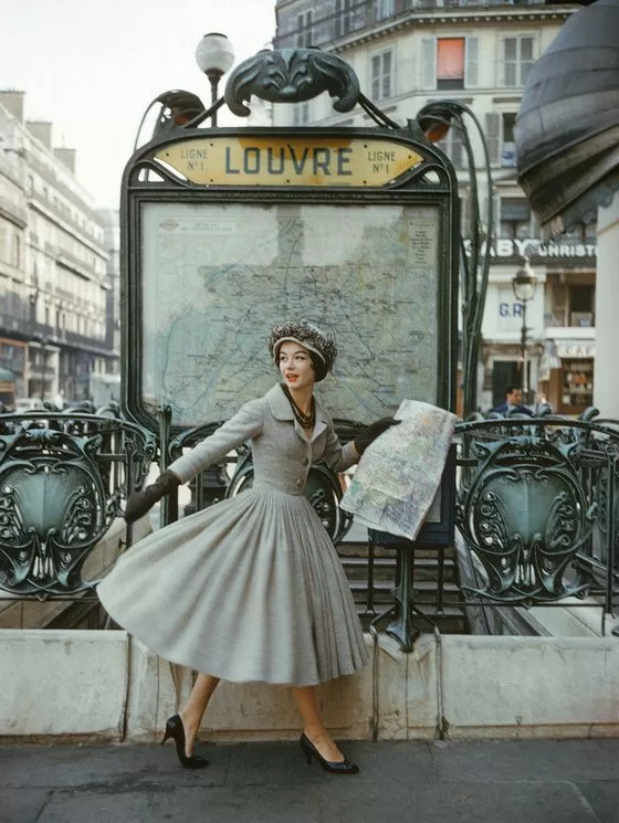 New look Christian Dior années 1950